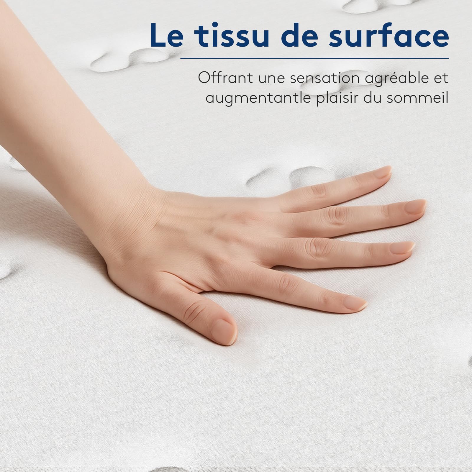 DEWINNER Matelas 160x200,Ensemble Matelas,Couette et Oreiller x 1