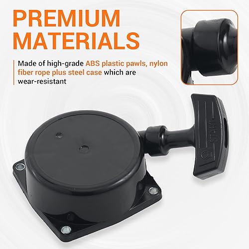 Miniatura 3 de BlueStars A051000960 Arrancador de arranque de retroceso - para sopladores Echo ES-250 PB-250 PB-250LN ES-252 PB-252 254cc - Sustituye a A051000961