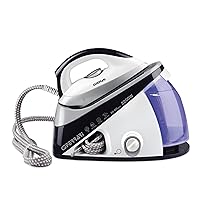 G3 Ferrari G40011 Sistema Stirante Con Ricarica Continua Professionale, 2200W, Serbatoio removibile 1,2 Litri, Caldaia inox 5 Bar, Piastra Inox, Regolazione temperatura