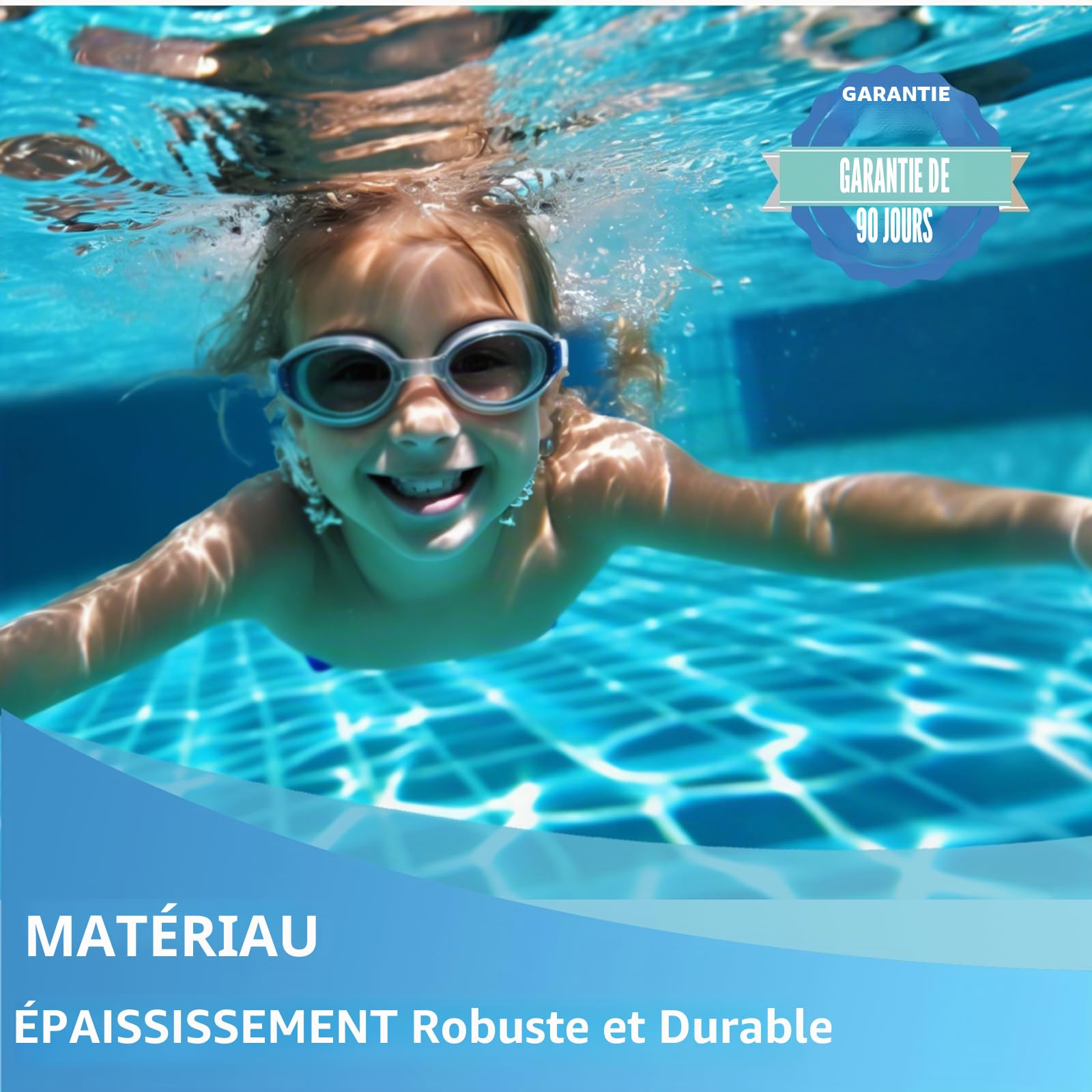Above Ground Pool Skimmer,No Installation Required, no Adjustable Bracket Required,Comes with 10 Filter Socks, Tri-Float Spin Pool Skimmer,This is The Latest Upgrade.