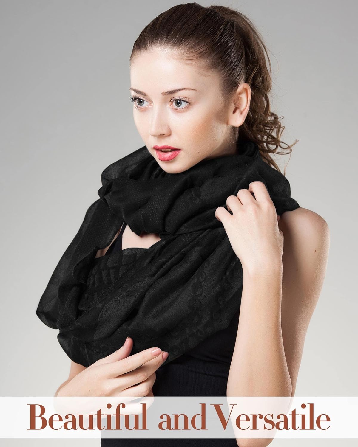 Wesiti 12 Pack Chiffon Hijab Head Scarves for Women Solid Color Soft Chiffon Hijab Long Scarf Shawls and Wraps Lightweight Breathable for Muslim Christmas Women Gifts, 12 Colors - Image 4