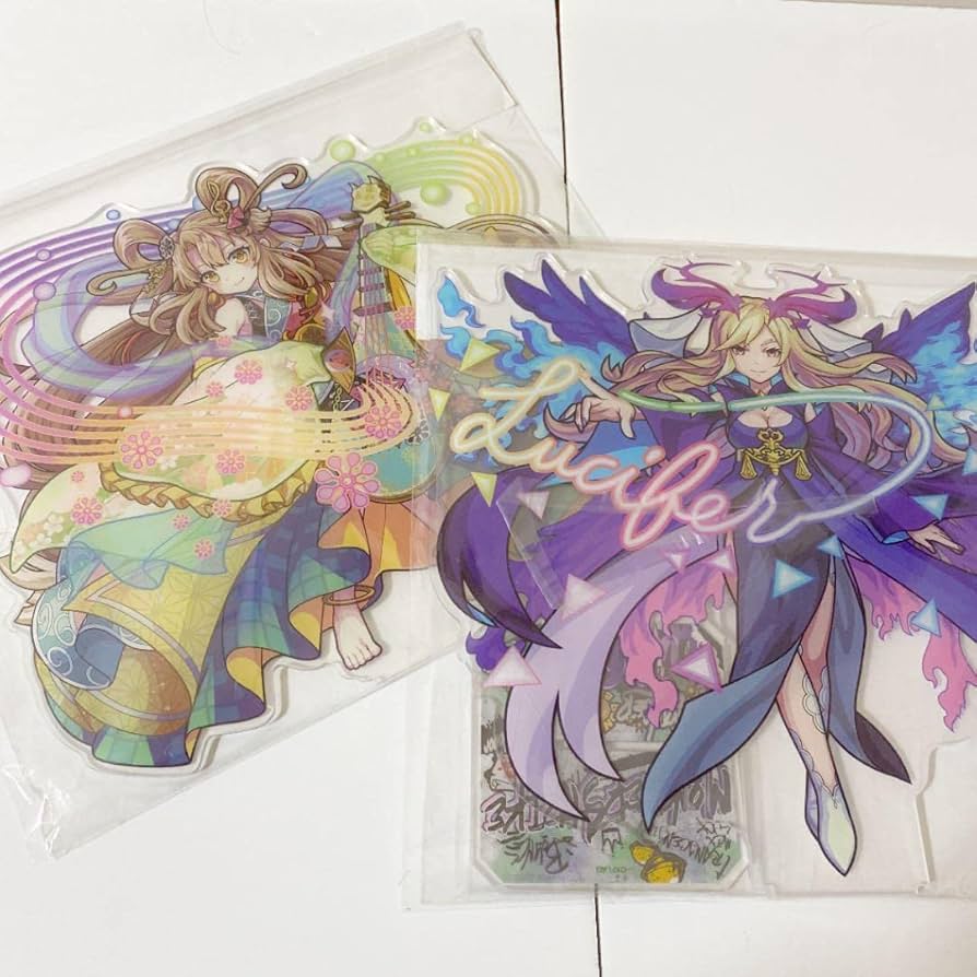 Amazon.co.jp: モンスト MEGAアクリルスタンド ルシファー 弁財天