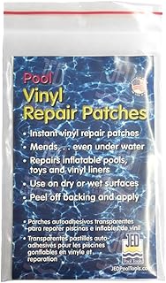 JED Pool Tools 35-240 Pool and Spa Repair Patches, Self-Adhesive