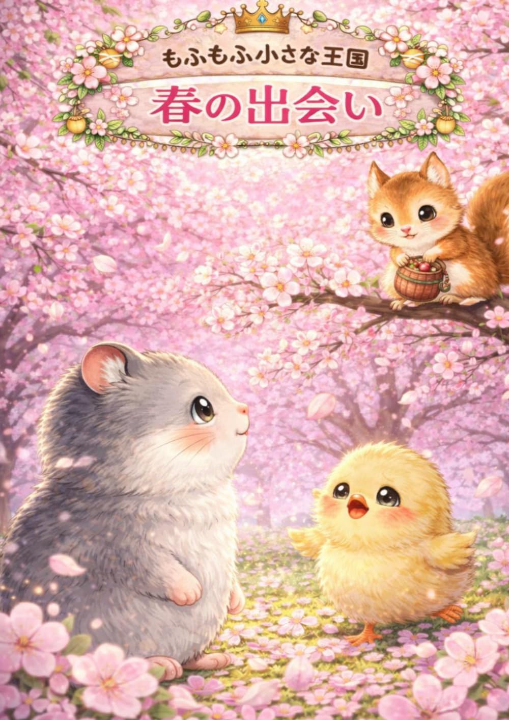 春の出会い: 春に出会ったともだち (もふもふ小さな王国)