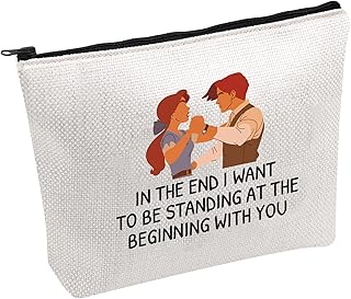 Anastasia Movie Inspired Gift Anastasia And Dimitri Lover Makeup Bag Princess Anastasia Romanov Cosmetic Bag Anastasia Movie Merchandise (Anastasia)