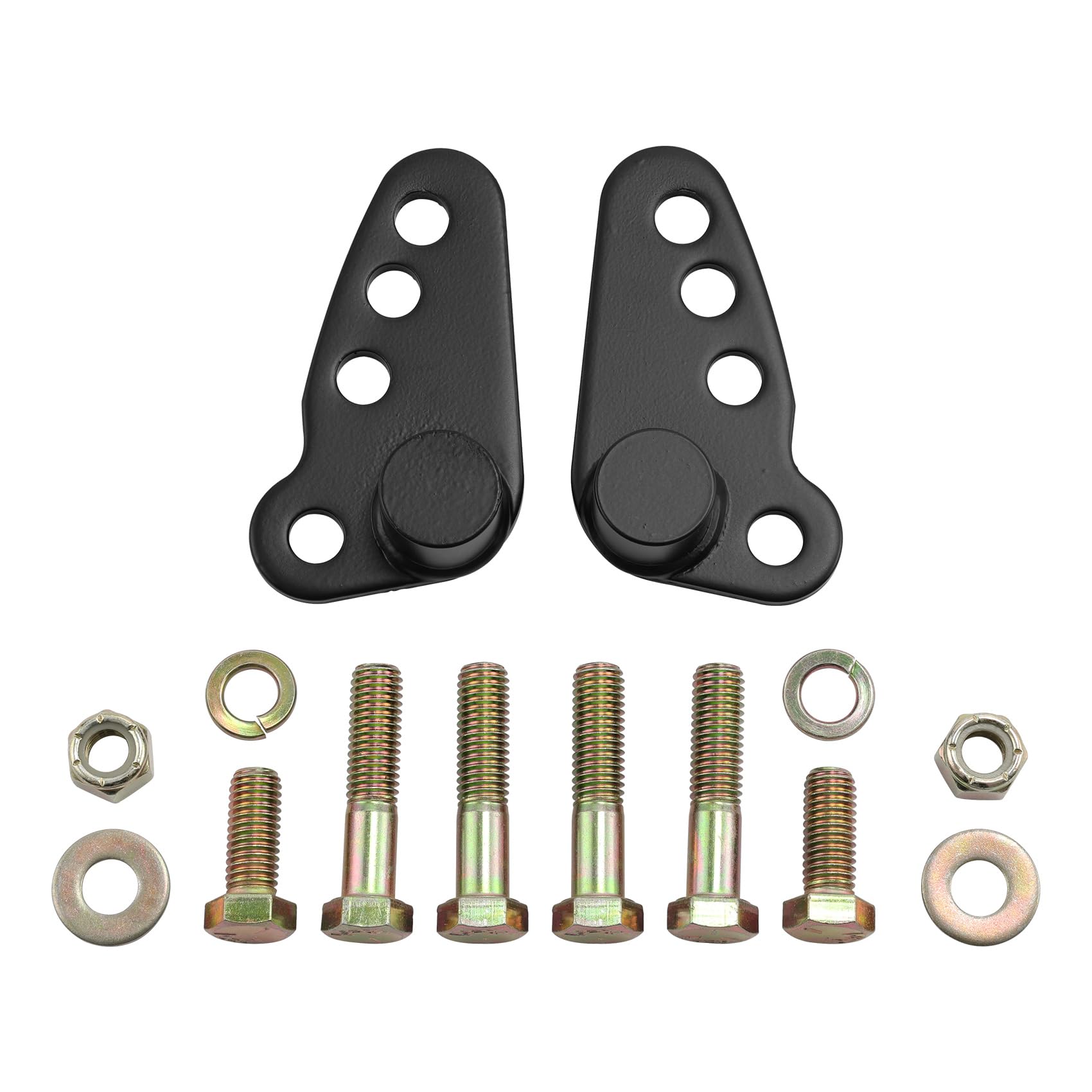 TCMT Kits d'abaissement réglables de 2,5 à 7,6 cm pour Harley Electra Glide Ultra Classic 2002-2016, Street Glide, Road King avec sacoches rigides uniquement