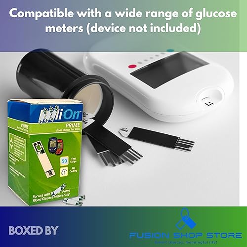 Miniatura 2 de Relion - Tiras reactivas - Medidor de glucosa para diabetes Prime y Platino, 50 unidades (paquete de 1)