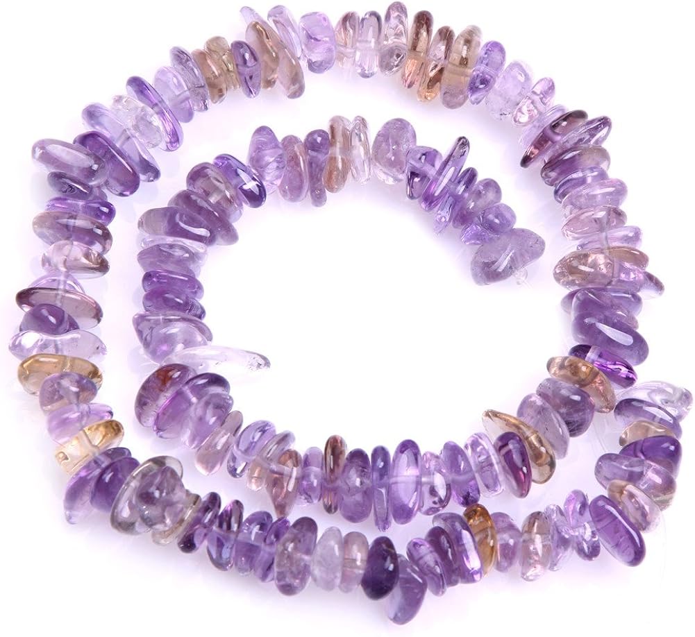 Sweet & Happy Girl's Store 3-5X10-12mm Freeform Potato Shape Gemstone Beads Strand 15 Inch Jewellery Making Beads - Image 5
