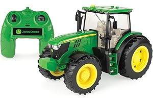 1/16 Big Farm 6210 Remote Control Tractor for Kids with Lights and Sounds