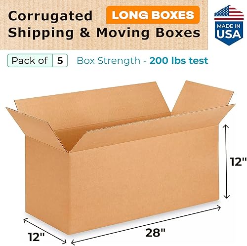 Miniatura 100 de Cajas para envío IDL Packaging - B-1266-5 de cartón corrugado, tamaño pequeño, de 12 pulgadas de largo x 6 pulgadas de ancho x 6 pulgadas de alto