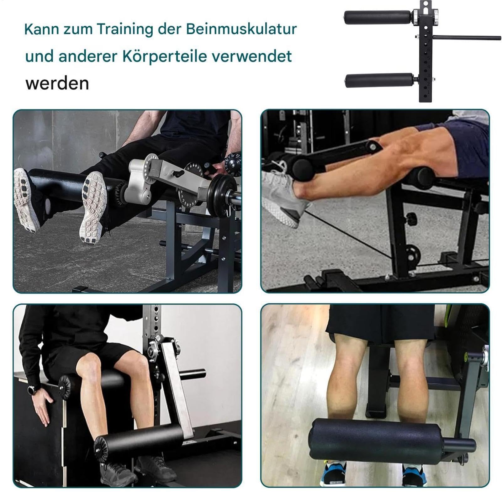 Beincurl Attachment, Verstellbares Beinstrecker Zubehör Für Kniebeugenrack | Heimtrainingsgerät Für Beintraining Zu Hause