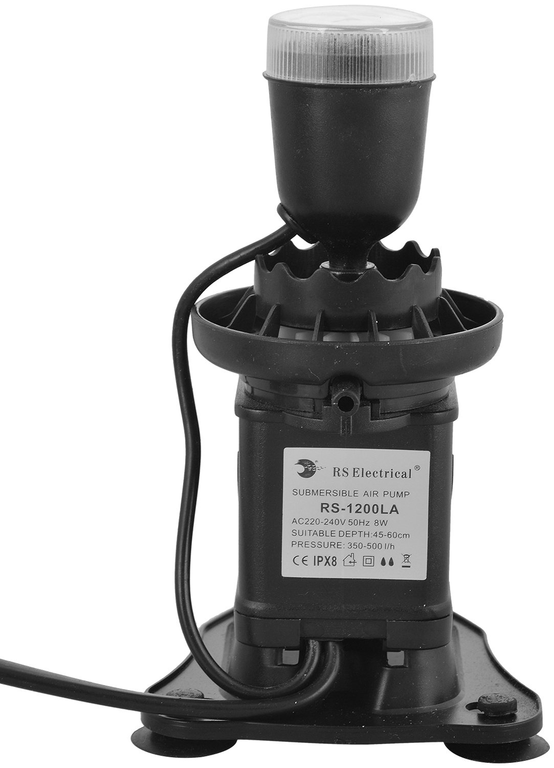 RS Electrical RS-1200LA Silent Submersible 8 Watts Air Pump, 350 to 500 L/H (B019XM5HN0) Amazon Price History, Amazon Price Tracker