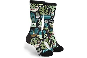 Novelty Succulent Socks for Men and Women