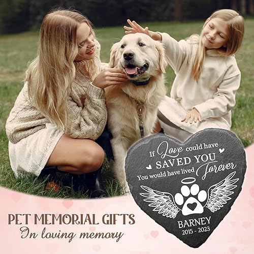 Miniatura 2 de Pawfect House If Love Could Have Saved You - Regalos conmemorativos para mascotas, piedras conmemorativas personalizadas para mascotas, regalos