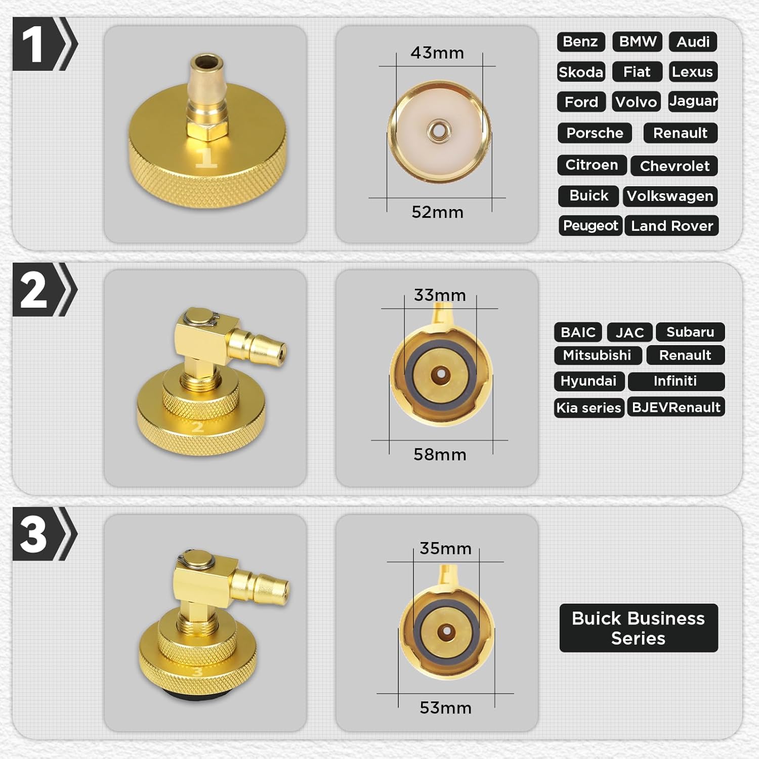 BELEY 10PCS Master Cylinder Brake Bleeder Kit with Quick Connector, Universal Fit for Honda, Toyota, Most Vehicles