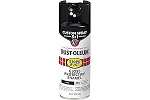 Rust-Oleum: Gloss Black Spray Paint for a Deep and Rich Finish