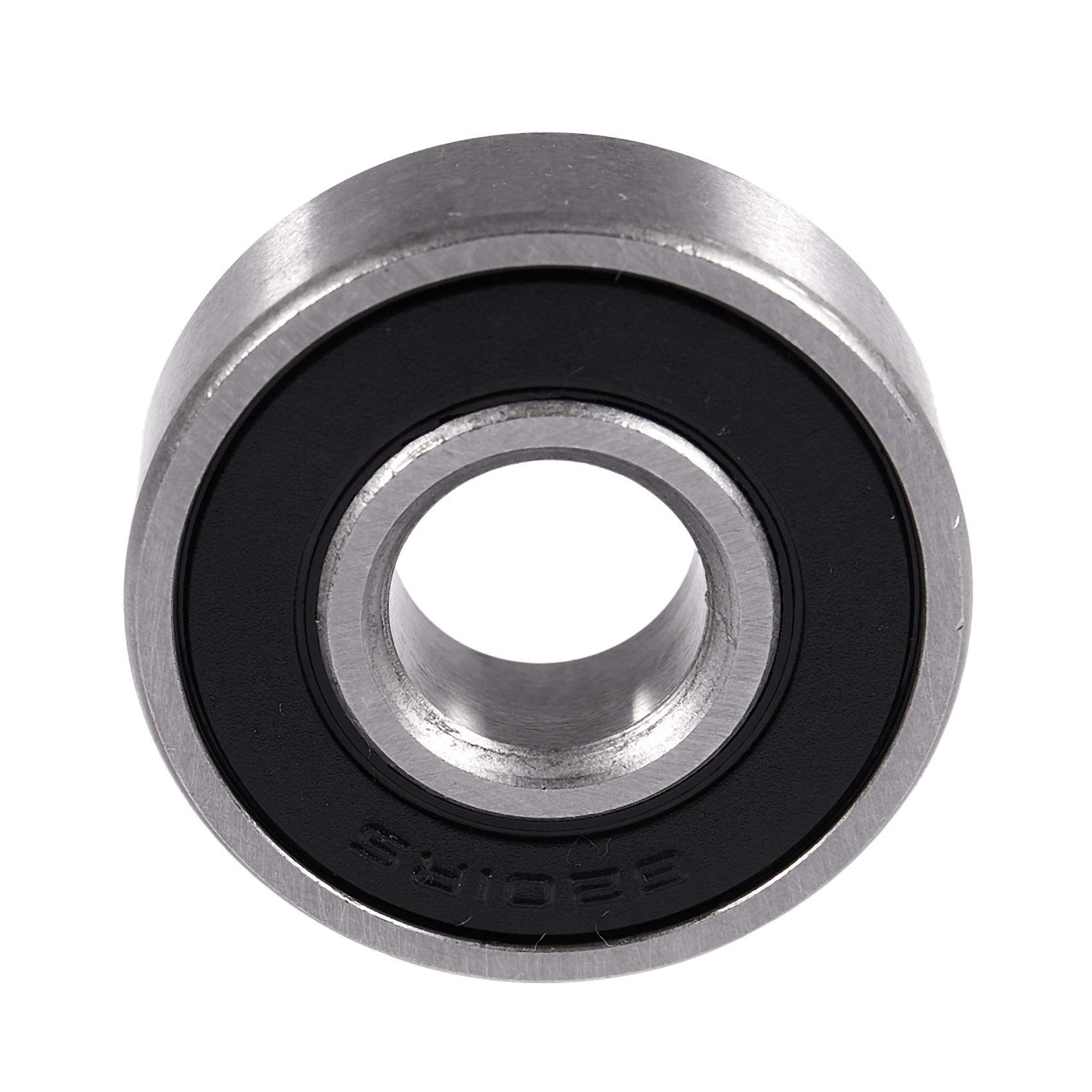 Ctrlzs Silver/Black 6201Rs Shielded Deep Groove Ball Bearing 32Mm X 12Mm X 10Mm