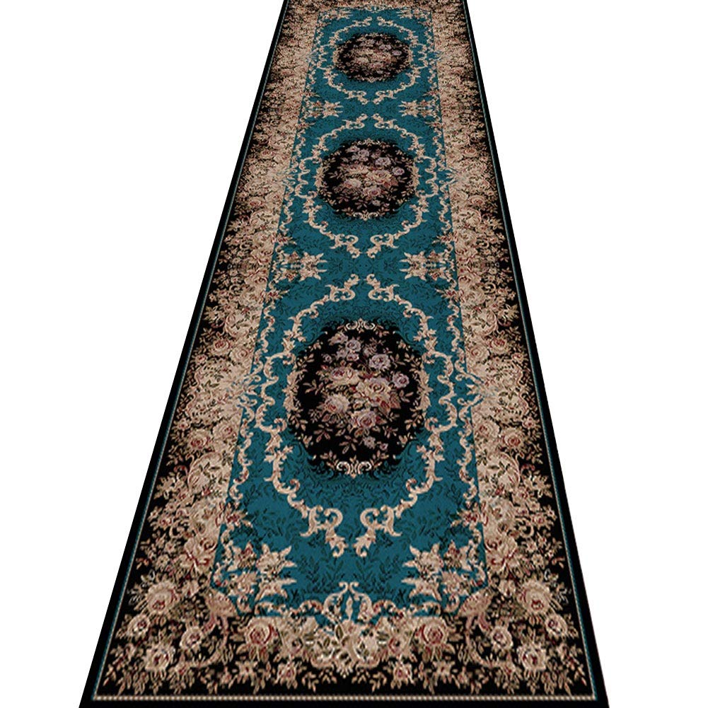 Tapis de couloir moderne ZRUYI long format 1.4x7m imprimé et sur mesure pour entrée