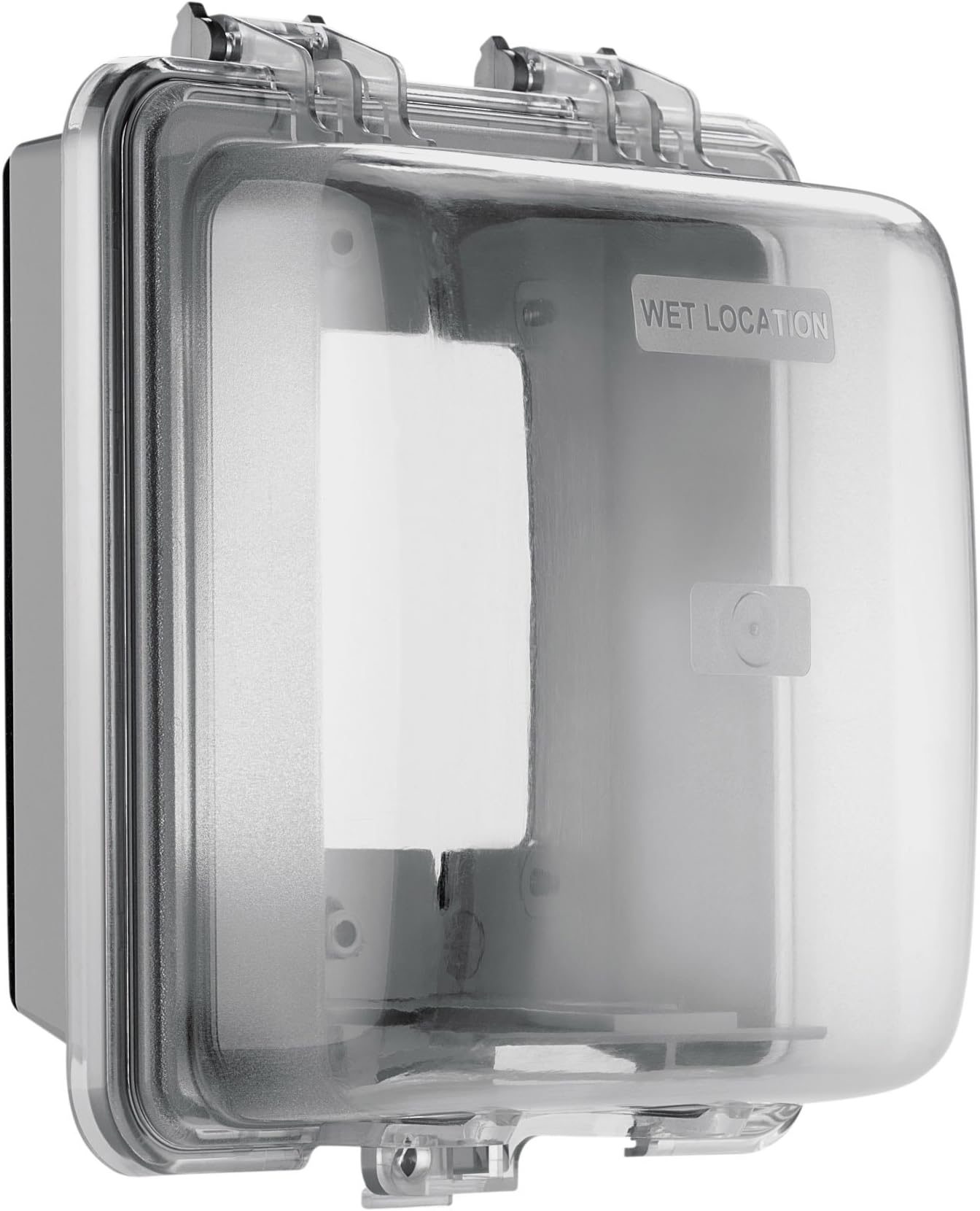 WIU-2 Weather Box Horizontal/Vertical Mount While-In-Use Weather Protective Cover, Gray