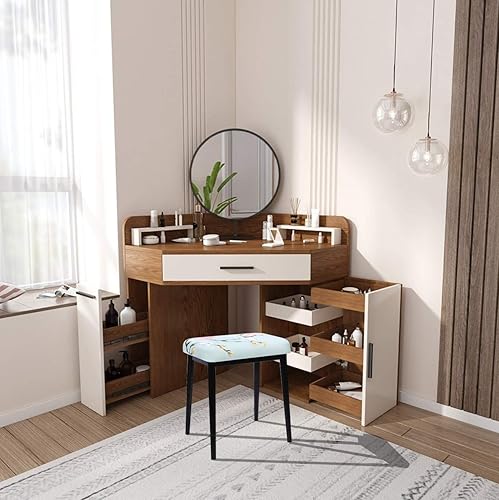 Miniatura 2 de Sin silla, solo funda, fundas cuadradas para taburete de tocador, fundas de cojín para taburetes de pies, fundas de cojín para sillas de tocador,