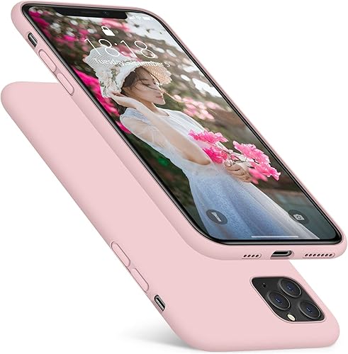 Miniatura 9 de DTTO Funda compatible con iPhone 11 Pro Max, serie Romance, funda de silicona protección mejorada de cámara y pantalla con cojín de rejilla de panal