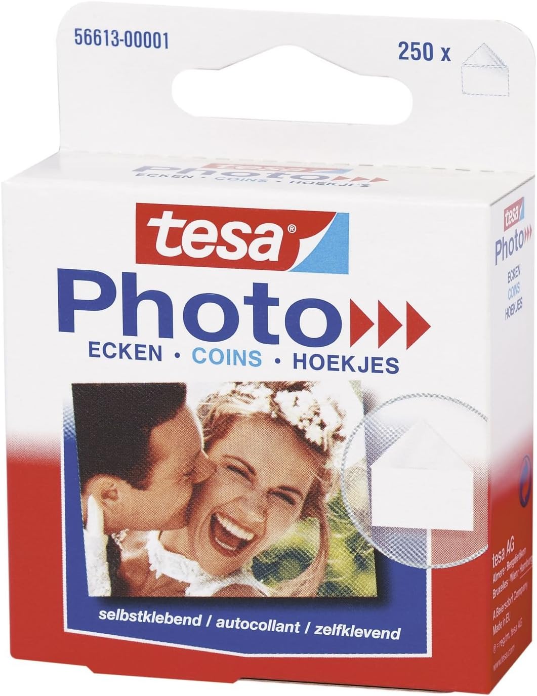 Nastro Adesivo Herma 1071 Per Foto | Bianco, 12x17 Mm | Confezione Da 1000 Pezzi | Senza Acidi - Foto 3