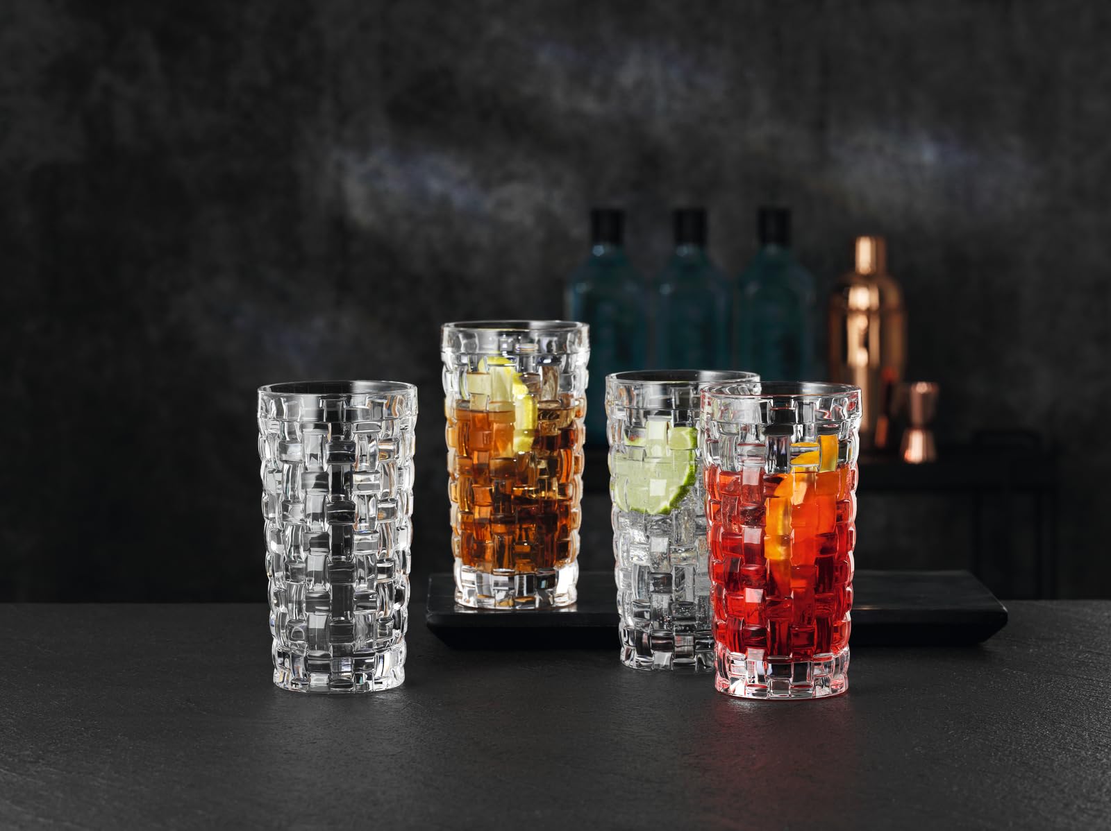 Nachtmann & Spiegelau, 6-teiliges Longdrinkbecher-Set, Bossa Nova, 102953