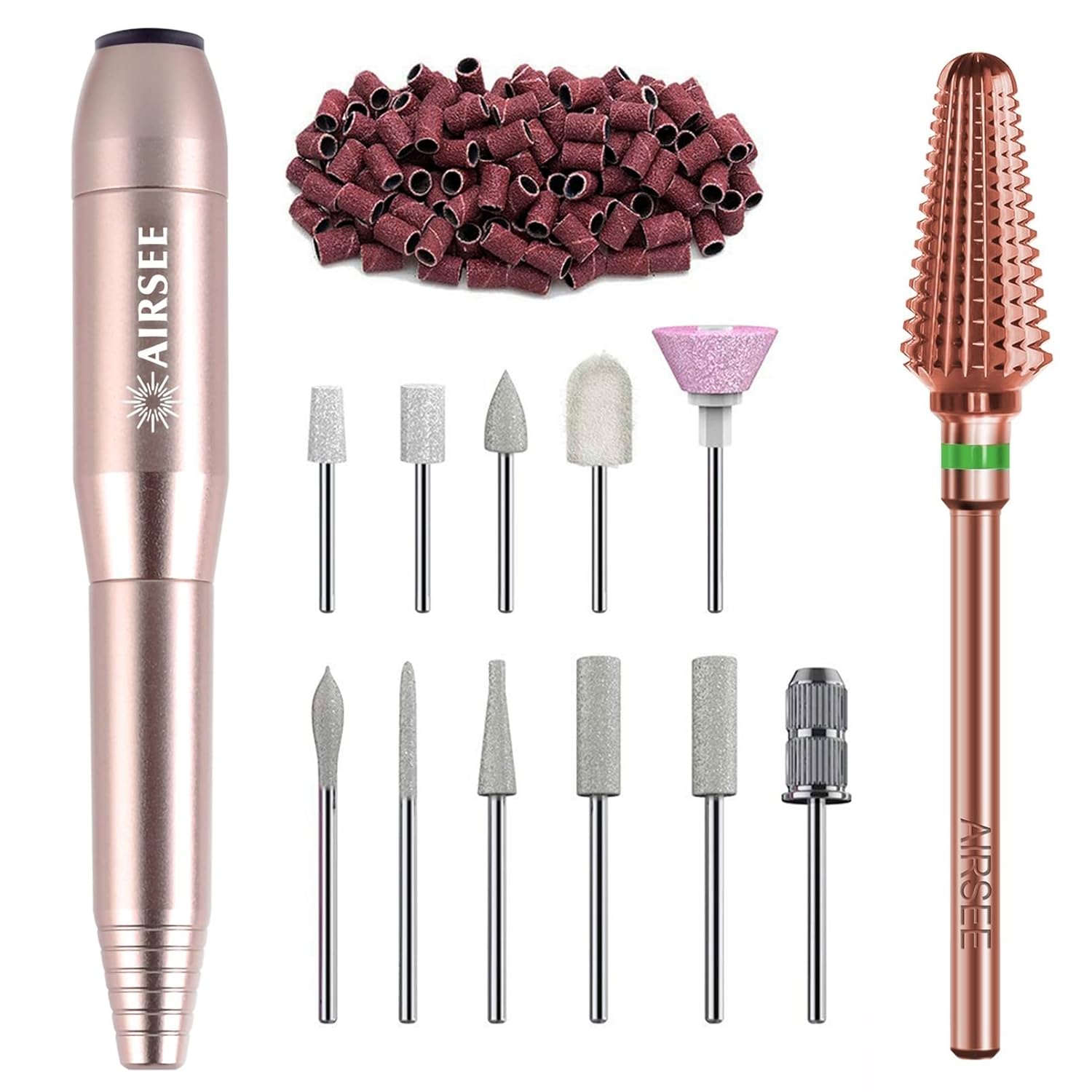 AIRSEE Portable Electric Nail Drill Professional Efile Nail