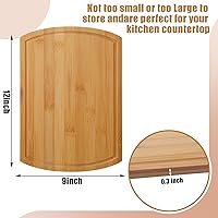 Vista 16 de Patelai 12 Pack Large Cutting Boards Bulk Wooden Kitchen Chopping Boards for Crafts DIY Wedding Housewarming Gift(Walnut Wood,12 x 16 Inch)