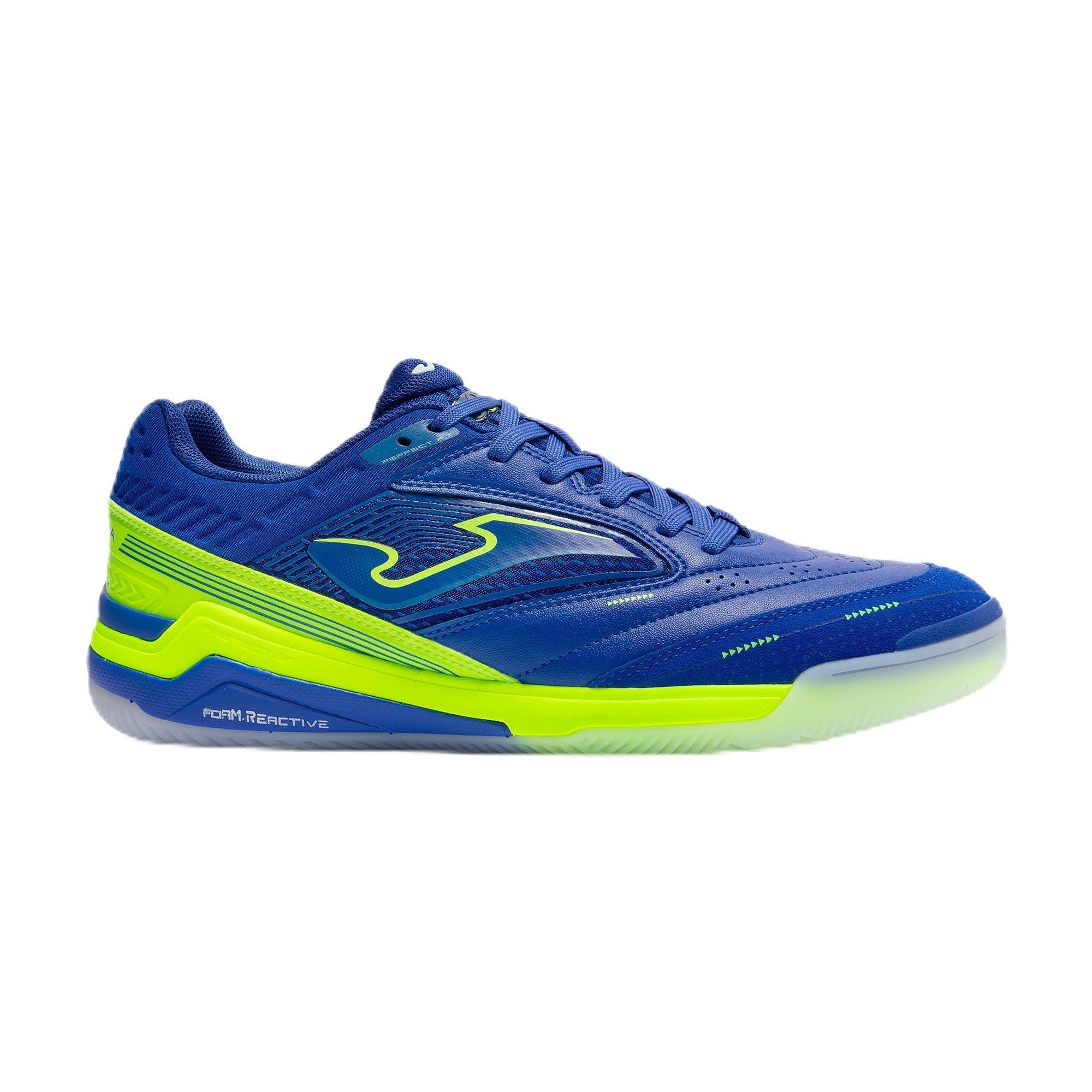 Joma Hallenfußballschuhe, Größe 39-44,5, Belüftung und Flexibilität, Gambeta, Marineblau, 44.5 EU