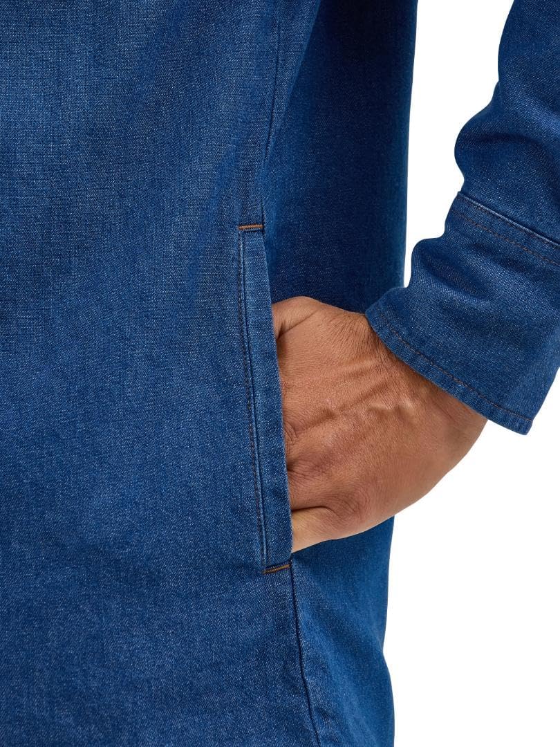 Wrangler Men's Rawhide Flannel Lined Workshirt - Image 6