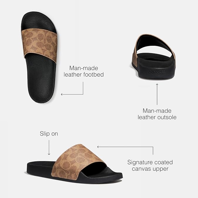 COACH Women's Udele SlideShower Slides