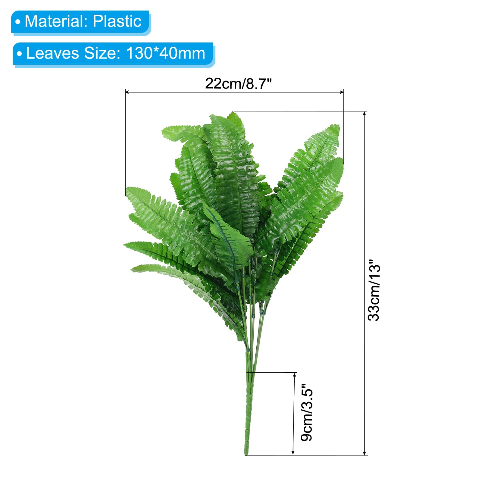PATIKIL Artificial Greenery Plants - Image 2