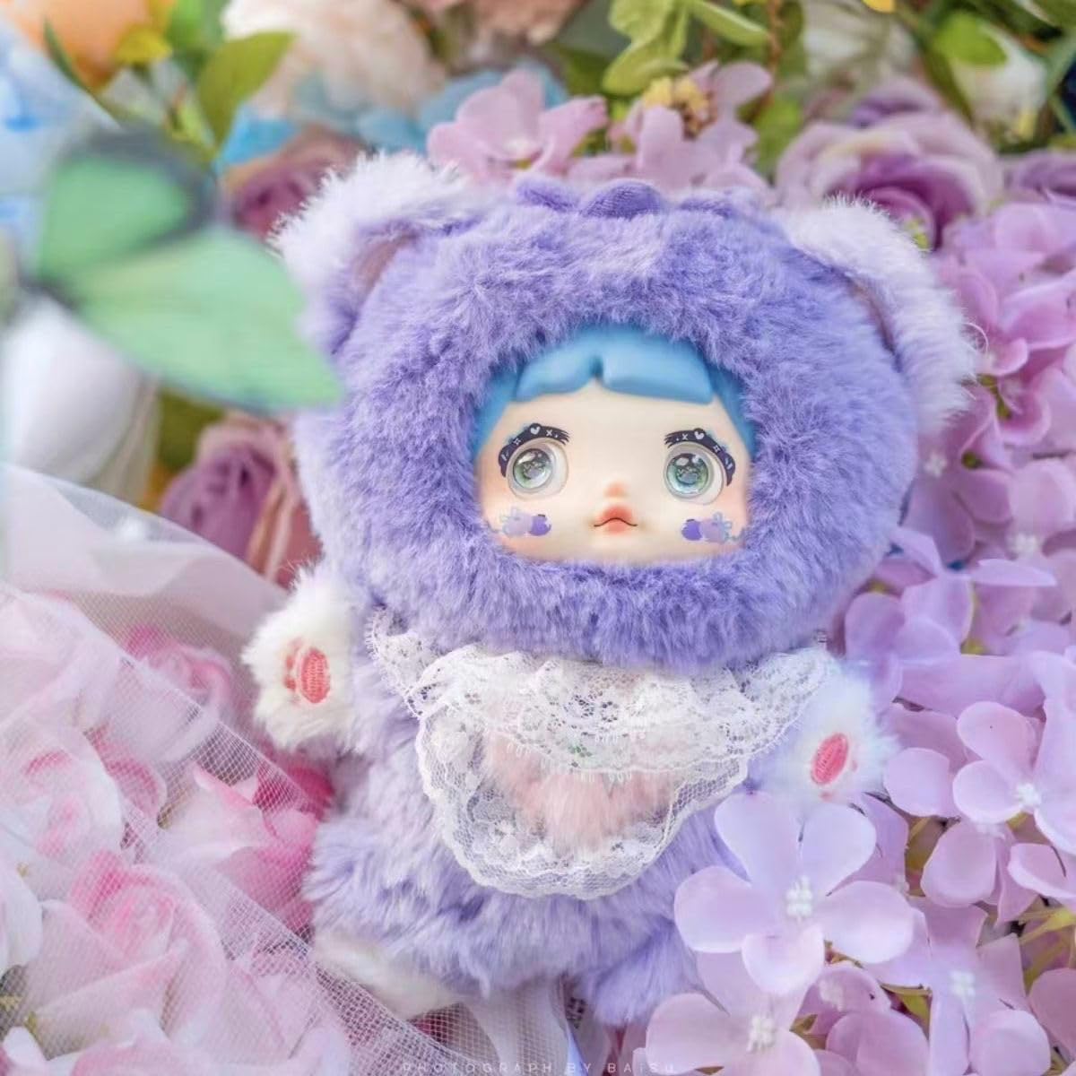 ラブブー フード付きぬいぐるみ 約30cm Amazon.co.jp: Nommi 果然有趣シリーズ ブラインドボックス｜らぶぶ