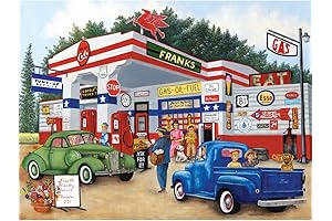 Bits and Pieces - 500 Piece Americana Summer Jigsaw Puzzle for Adults...