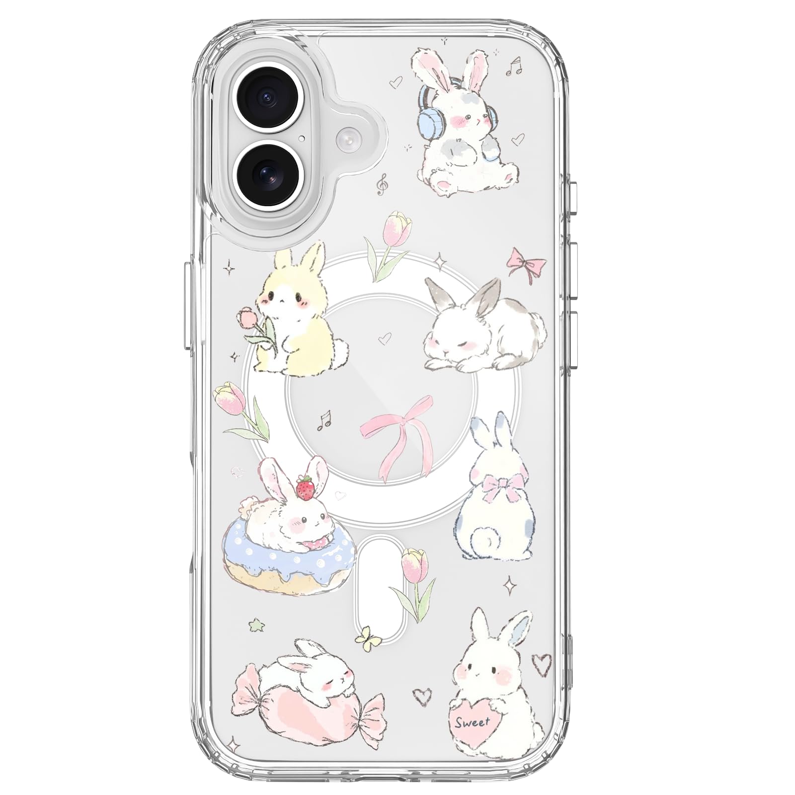 Coque iPhone 12 Mini fine antichoc magnétique transparente - 8