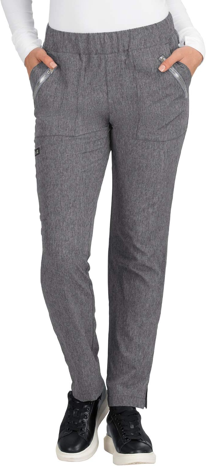 KOI Basics 6-Pocket Elastic Waistband Jane Scrub Pant for Women