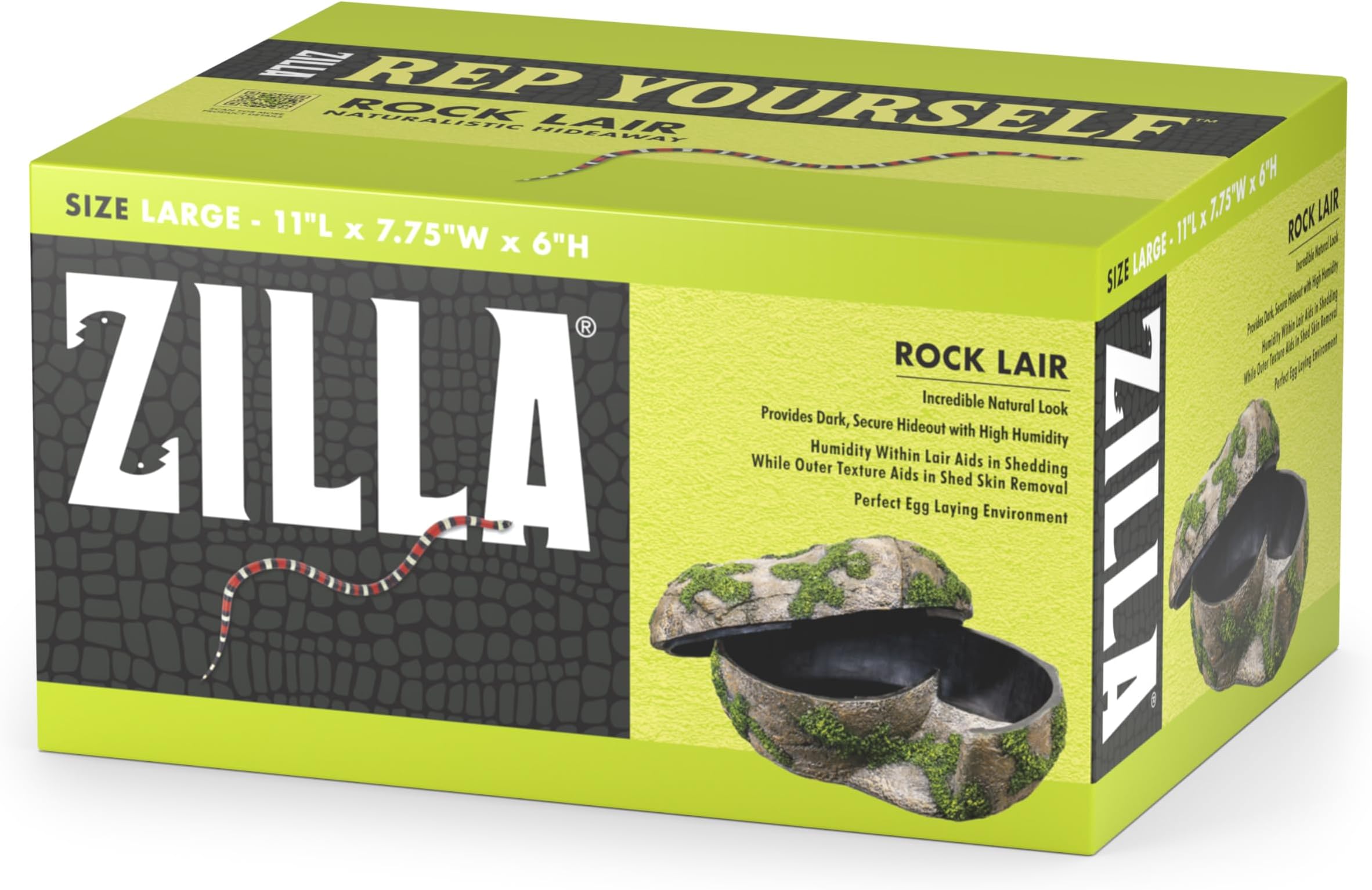 Zilla Decor Rock Lair Size Large