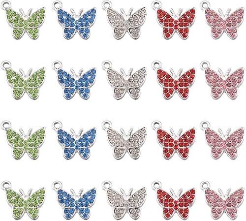 Vista 41 de Cheriswelry 30 dijes de aleación de cono de pino y ardilla, chapados en oro claro, con forma de cono de pino y ardilla, adornos colgantes de 0.47 a