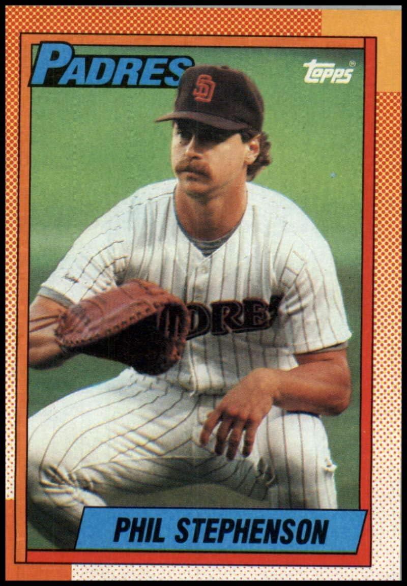 1990 Topps Baseball 584 Phil Stephenson San Diego Padres