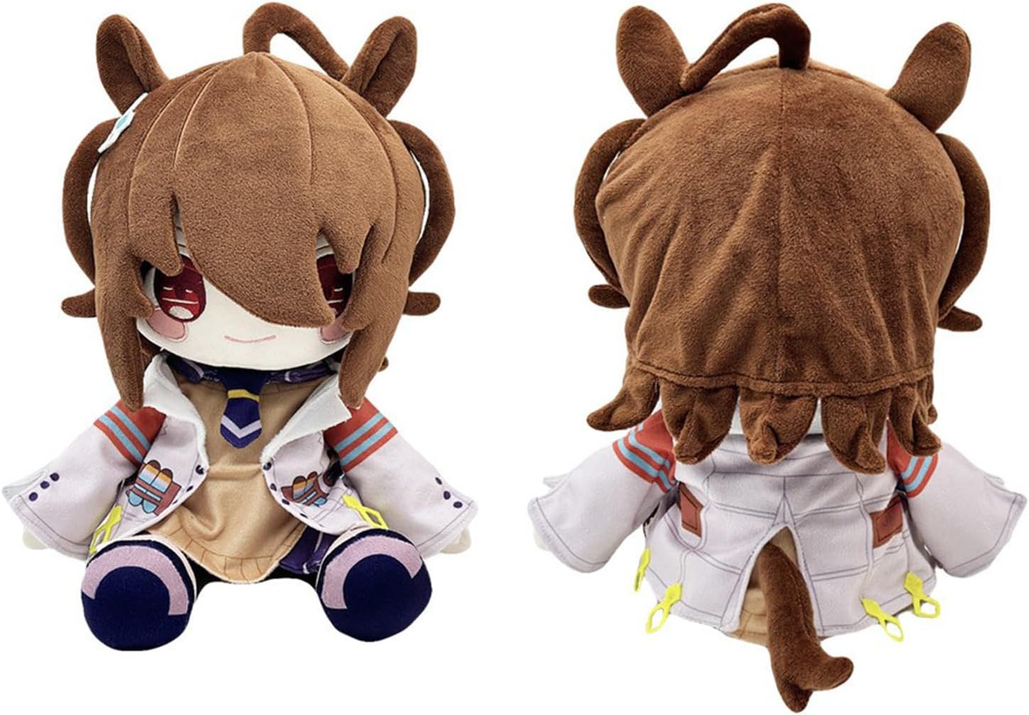 Umamusume Plush, 9.8 Inch Umamusume: Pretty Derby Plushie Figurine, Decorative Collectible Ornament for Home Sofa Tabletop Decor (Agnes Tachyon)
