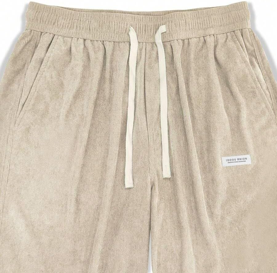 ZAFUL Men's Corduroy Straight Leg Loose Fit Casual Pants - Image 5