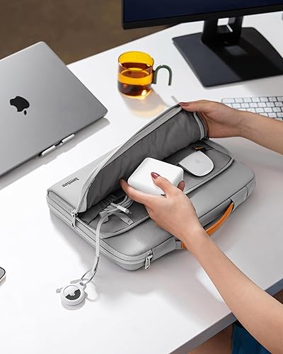 Miniatura 46 de tomtoc Funda protectora portátil 360 para MacBook Air de 13 pulgadas 2025 M4/A3240 M3/A3113 M2/A2681 M1/A2337, MacBook Pro M2/A2686 M1/A2337, iPad
