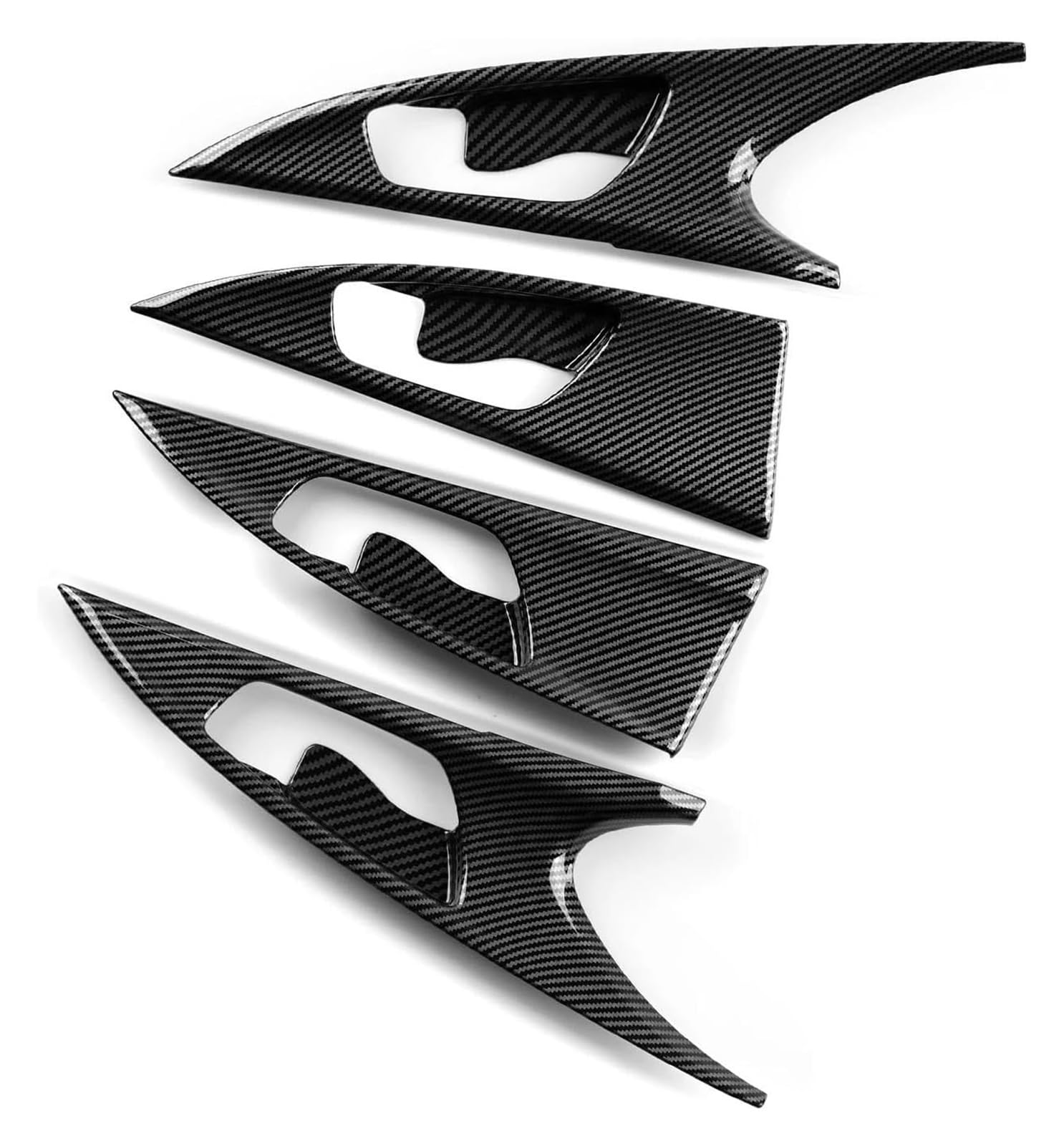 Decoration Interior Trim for Civic 2016-2021 10th Gen Door Bowl Decals Interior Stickers Accessories Centre Console Trim