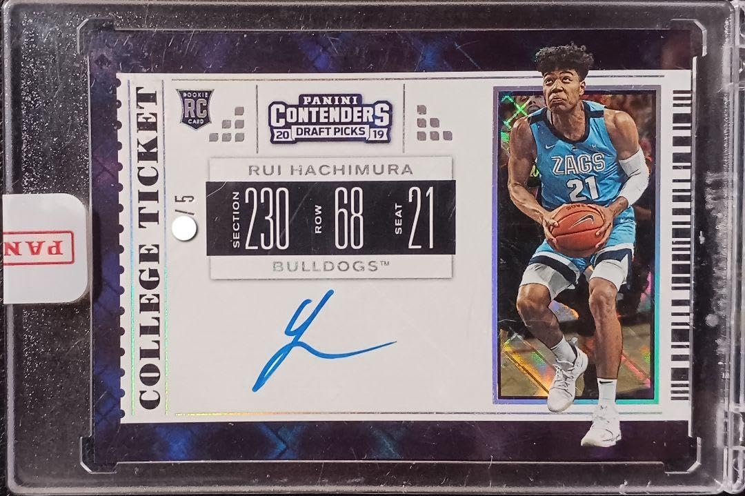 Amazon.co.jp: 5枚限定2019 Rui Hachimura RC Auto 八村塁 サイン 