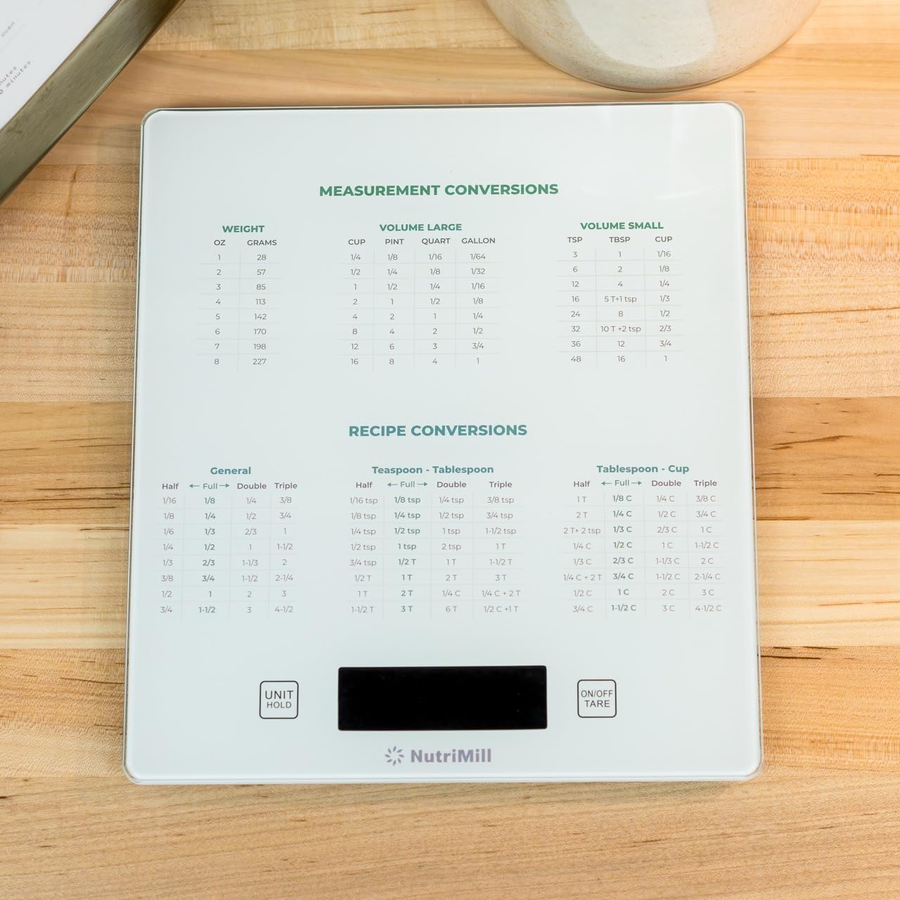 NutriMill Large Kitchen Scale