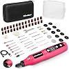 Mini Cordless Rotary Tool, USB Charging, 5-Speed Rotary Tool Kit with 70 Accessories, Multi-Purpose 3.7V Power Multi Tool for Sanding, Polishing, Drilling, Etching, Engraving, Cutting, DIY