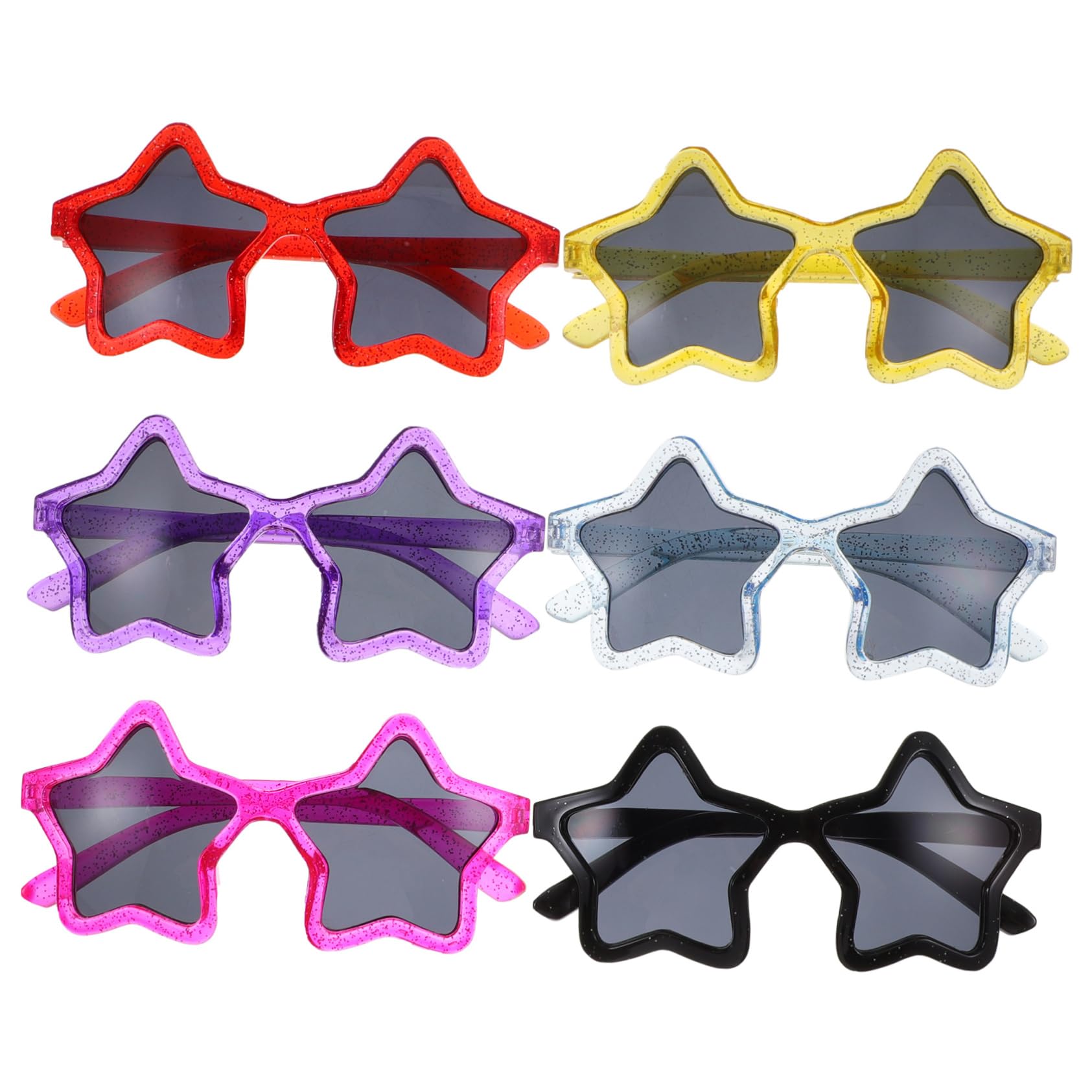 Ausgefallene Brille Stern Sonnenbrille Große Mode Sonnenbrille Große Kinder Hawaiianische Party Kinderbrille Sternförmige Brille Sternförmige