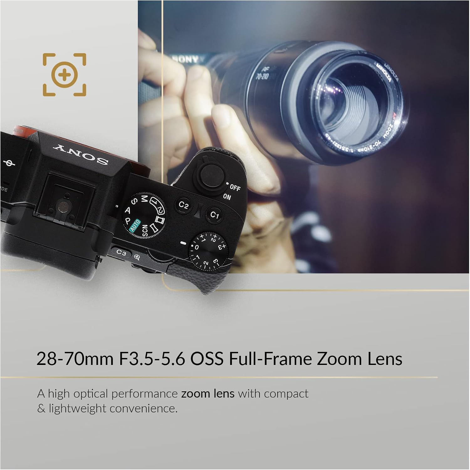 sony alpha a7ii mirrorless digital camera with 28 70mm oss lens bundle with 60 inch tripod camera bag 64gb sd card card case and reader battery an