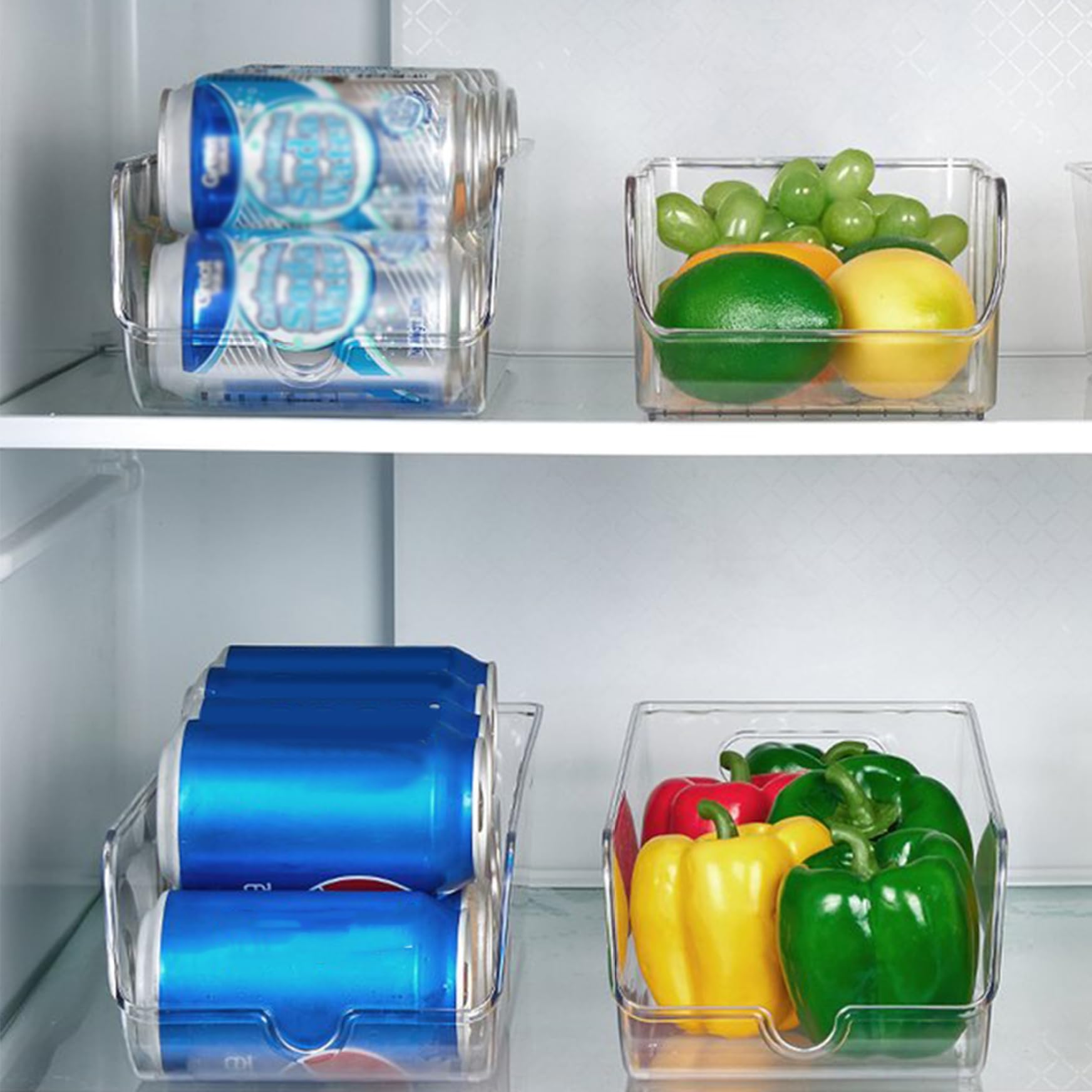 Soda Can Organizer, 2Pcs 14 x 6 x 4